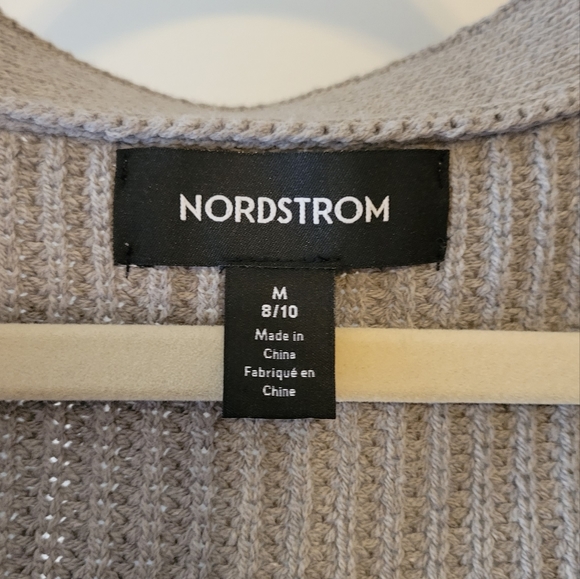 NWOT NORDSTROM kids grey cardigan - Picture 6 of 6